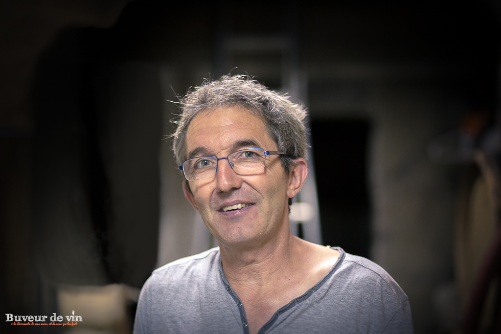 portait du vigneron Eric Supply, domaine supply-royer à Arboras