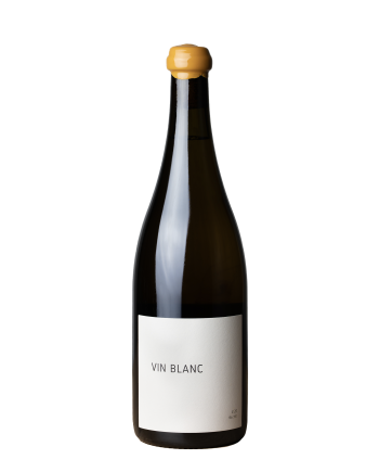 bouteille de la cuvée Vin Blanc de Charles Dufour, Françoise Martinot, Coteaux Champenois blanc de noir sans soufre