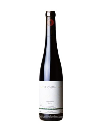 Bouteille de la cuvée de liquoreux Ruchette de Julien Delrieu et Thibault Ducleux, chenin, anjou