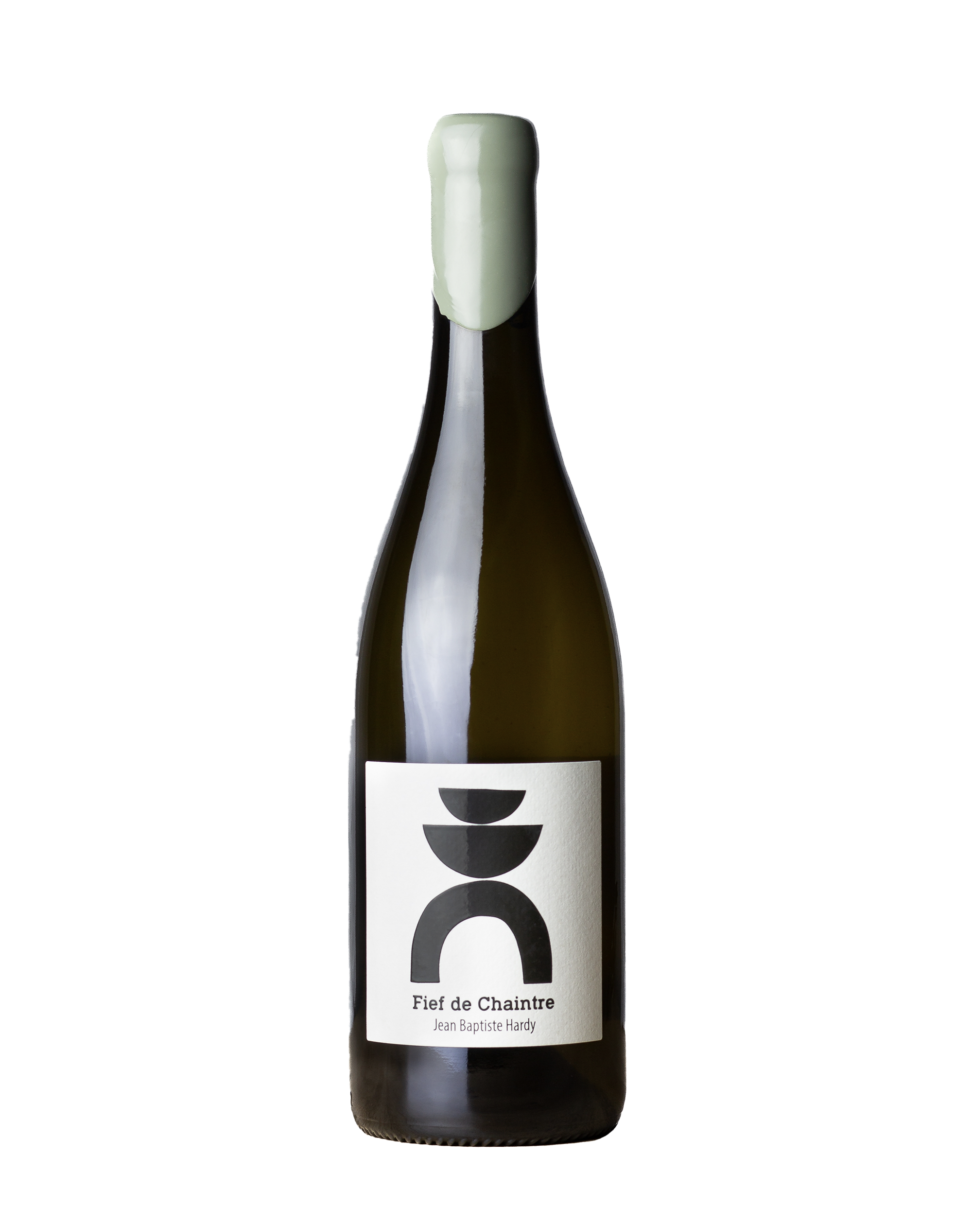 Bouteille de vin de la cuvée Le Fief de Chaintre du Vigneron Jean Baptiste Hardy, anciennement domaine de la Grange, installé à Mouzillon (Grand Cru Communal) en appellation Muscadet