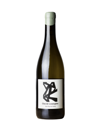 Bouteille de vin de la cuvée Le Clos de Lozangere du Vigneron Jean Baptiste Hardy, anciennement domaine de la Grange, installé à Mouzillon (Grand Cru Communal) en appellation Muscadet