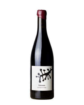 Bouteille de vin de la cuvée Ponceau du Vigneron Jean Baptiste Hardy, anciennement domaine de la Grange, installé à Mouzillon (Grand Cru Communal) en appellation Muscadet