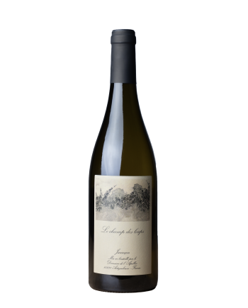 Bouteille de la cuvée le Champ des Loups de Florent Foury au domaine de l’Apollin, en appellation Jurançon