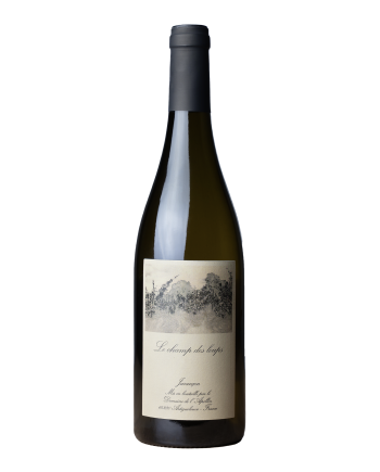 Bouteille de la cuvée le Champ des Loups de Florent Foury au domaine de l’Apollin, en appellation Jurançon