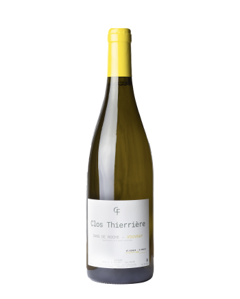 Bouteille de la cuvée Sang de Roche, du Clos Thierrière, en appellation Vouvray