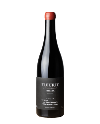 Bouteille de vin de la cuvée phénix de Yann BErtrand, en appellation Fleurie, Gamay sur granit rose sans soufre