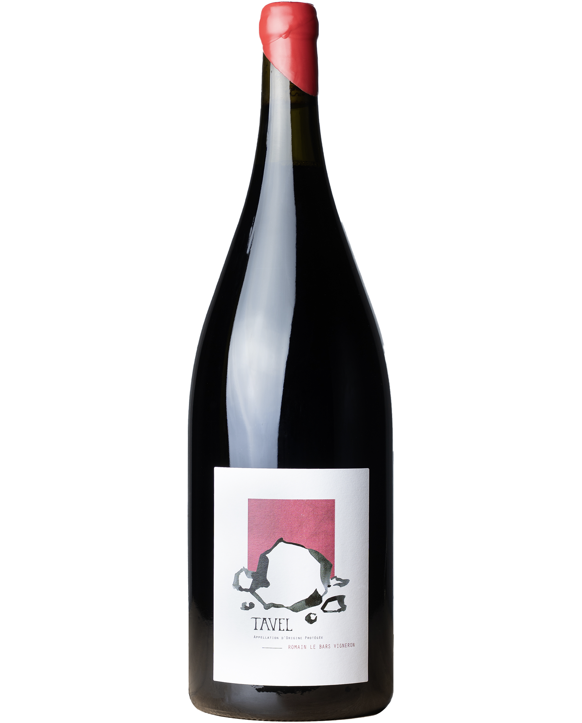 Magnum de la cuvée de Tavel de Romain le Bars, vigneron nature dans le Gard