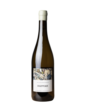 Bouteille de la cuvée Les Graippeaux d’Etienne Bodet au Clos Durandiere, chenin sur craie tuffeau en appellation Saumur