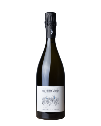 Bouteille de la cuvée Cuis Les Nogers de Les Freres Mignon, vignerons à Cramant, dans la Marne (51)