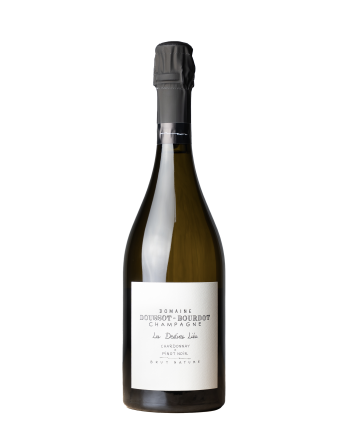 Bouteille de champagne de la cuvée Destins liés du domaine doussot-bourdot dans la côte des bar, dans l’aube, billy Doussot
