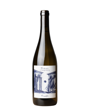 photo de la cuvée Temple du domaine Terres d’imaginaire de Mathilde Magne en Anjou, chenin sans sulfite