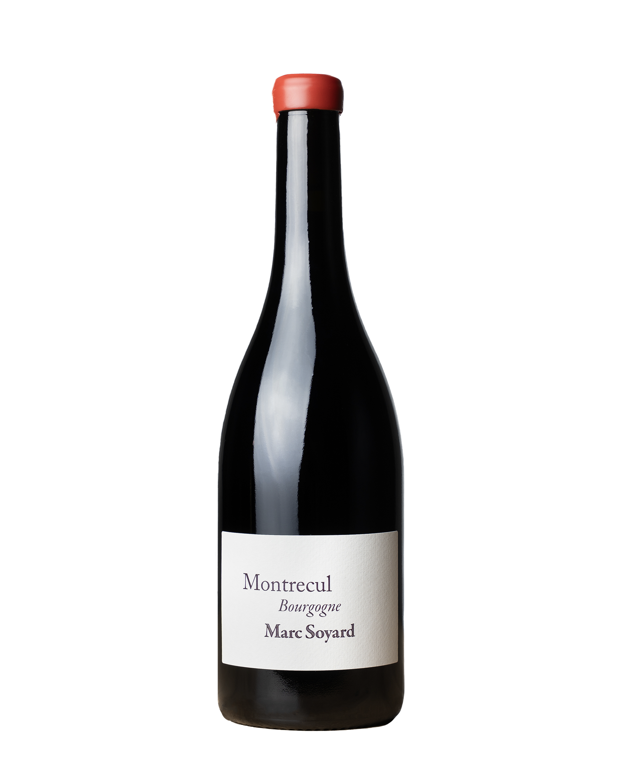 Bouteille de la Cuvée Montrecul du vigneron Marc Soyard, domaine de le Cras, en Bourgogne