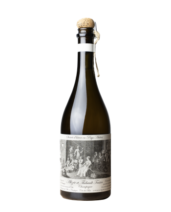 Bouteille de la cuvée une soirée d’hiver en pays aubois de Thibault et Alizée Tassin, vigneron en appellation Champagne dans l’Aube