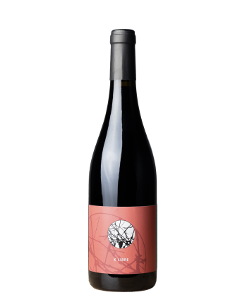 Bouteille de la cuvée Klibre du CLos de la Barthassade, à Aniane, dans le Languedoc, en appellation Terrasses du Larzac