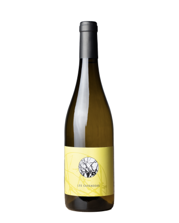 Bouteille de la cuvée Les Cargadous de La Barthassade, en appellation Terrasses du Larzac, dans le Languedoc