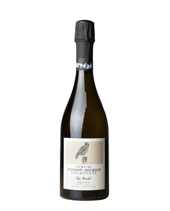 Bouteille de champagne de la cuvée Pied Marché de Billy Doussot-Bourdot, en appellation Champagne, Cote des Bar