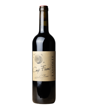 Bouteille de la cuvée Coup Franc de Stéphanie roussel, domaine Lassolle, vin de France, Cabernet Franc du Sud Ouest