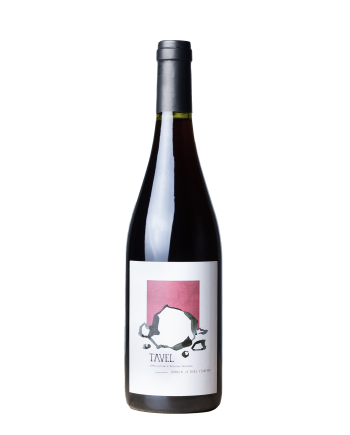 Bouteille de la cuvée de Tavel de Romain le Bars, vigneron nature dans le Gard