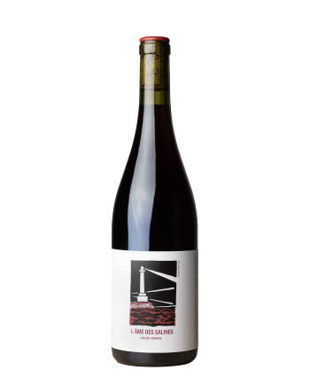 Bouteille de la cuvée L’âme des salines du Mas Mellet, Vin de France, Costières de Nimes