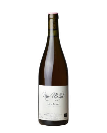 Bouteille de la cuvée Lily Rose du Mas Mellet, Costières de Nimes