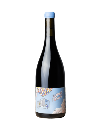 Bouteille de la cuvée Super Heavy du Domaine Félys, Vin de France, Rhône Sud, Syrah et Grenache