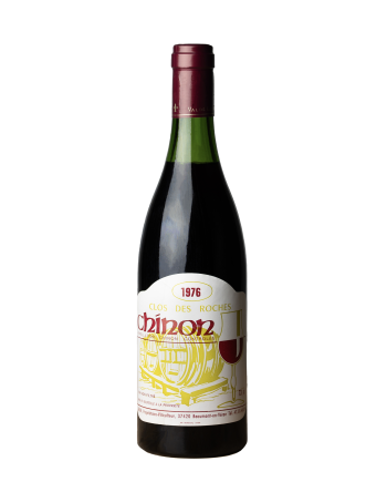 Bouteille de la cuvée de rouge du domaine Les Roches d’Alain et Jerome lenoir, en appellation Chinon